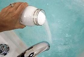 Behandlung vun der Psoriasis mat Soda